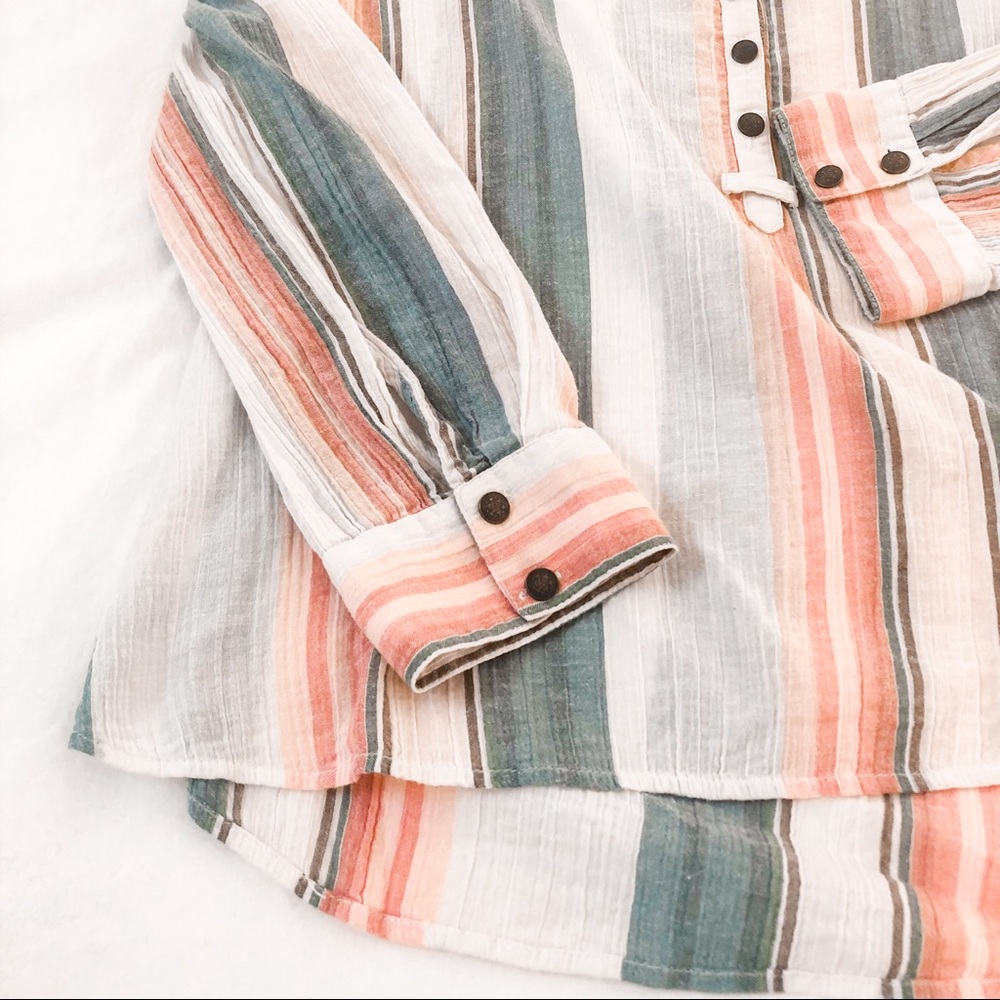 Sanctuary Linen Blouse